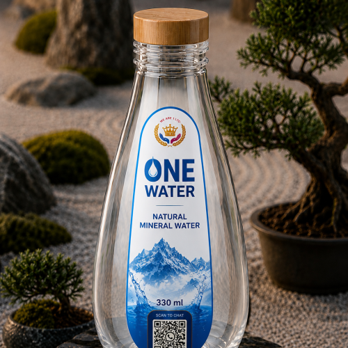 ONE WATER -- 500 ml  ( natural mineral water )